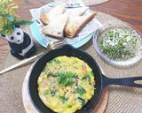 菜の花オムレツ　作り方8写真