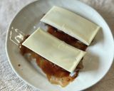 チーズとろとろハンバーグのロールサンド作り方6写真