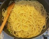 野菜たっぷりでヘルシー　焼肉パスタ作り方8写真