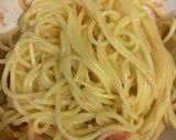 明太子とじゃがいものパスタ作り方2写真
