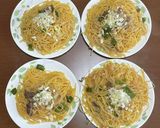 野菜たっぷりでヘルシー　焼肉パスタ作り方9写真