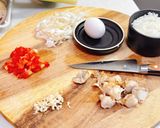 ホタテ炒飯作り方1写真