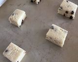 材料4つ＊韓国風チョコスコーン作り方5写真