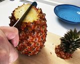 簡単に覚えられるパイナップルの捌きかた作り方2写真