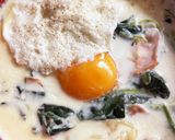 塩ラーメンカルボナーラ風アレンジ作り方4写真