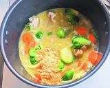 芽キャベツ入りシチュー作り方5写真