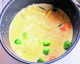 芽キャベツ入りシチュー作り方6写真