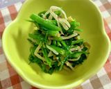 こんにゃくと挽肉のクレソン入り甘辛炒め♪作り方7写真