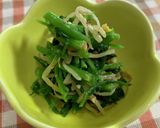 クレソンのごま和え♪作り方4写真
