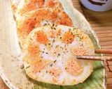 蓮根の明太子詰め☆バター焼き作り方5写真