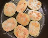 蓮根の明太子詰め☆バター焼き作り方4写真