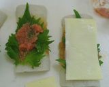 ちくわの明太大葉巻き☆イカの鳴門巻き風作り方2写真