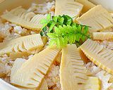 筍ご飯☆筍の皮を器に見立てたの♪作り方6写真