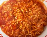 塩ラーメンアレンジトマトラーメン作り方3写真