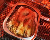 オイルサーディン　モッツァレラ焼き作り方1写真
