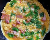 菜の花と新じゃがのスパニッシュオムレツ作り方5写真
