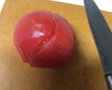 トマトのお味噌汁♡作り方2写真