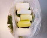 長ネギ蒸し焼き　#長ネギ　冷蔵保存4日作り方1写真