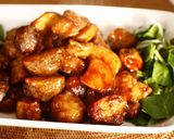 新じゃがと豚の甘辛揚げ煮作り方5写真
