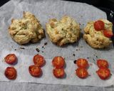 食事系韓国スコーン。バジルトマト作り方6写真