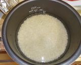 明太子枝豆しめじ油揚げの炊き込みご飯作り方1写真