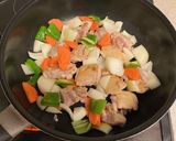 鶏肉のトマト煮込み作り方3写真