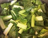 給食の「小松菜とえのきたけの和え物」♡作り方2写真