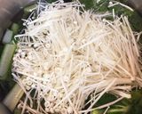 給食の「小松菜とえのきたけの和え物」♡作り方3写真