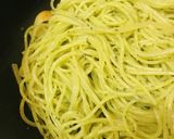 ジェノベーゼパウダーで●海苔玉子パスタ作り方2写真