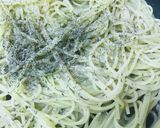 ジェノベーゼパウダーで●シンプルパスタ作り方1写真