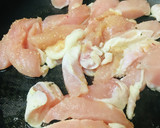 のこった卵白で●鶏肉の卵白玉子とじ作り方1写真