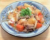 豚バラ肉とジャガ芋のキムチ炒めチーズ乗せ作り方8写真