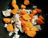 食べすぎ危険!コクうま根菜煮物作り方2写真