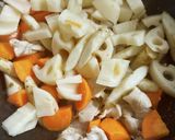 食べすぎ危険!コクうま根菜煮物作り方3写真