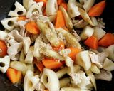 食べすぎ危険!コクうま根菜煮物作り方4写真