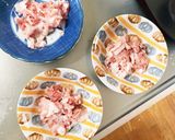コク旨オイきな粉味豚こま回鍋肉青椒肉絲風作り方3写真