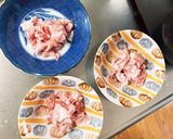コク旨オイきな粉味豚こま回鍋肉青椒肉絲風作り方2写真
