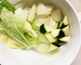 コク旨オイきな粉味豚こま回鍋肉青椒肉絲風作り方6写真