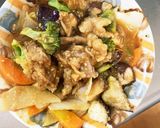 コク旨オイきな粉味豚こま回鍋肉青椒肉絲風作り方16写真