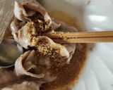 豚バラ&クリチきゅうりの梅肉和え☆レンジ作り方2写真