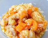 せとか(柑橘)入りのたれを合わせた油淋鶏作り方6写真
