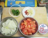 フレッシュトマトとツナのパスタ作り方2写真
