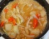 ジャガイモの鶏挽き餡作り方3写真