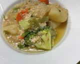 ジャガイモの鶏挽き餡作り方6写真