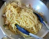 レモンと鶏モモ肉のスパゲッティ作り方9写真