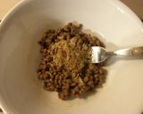 オクラ、エンドウ豆入りの納豆作り方1写真