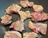 鶏ももと茄子とピーマンのマスタード炒め作り方5写真