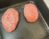 ソース入らずの牛挽肉のハンバーグ作り方9写真
