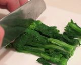 菜の花とローストビーフの蕗のとう味噌和え作り方2写真
