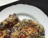グルテンフリー　紫キャベツのお好み焼き作り方4写真